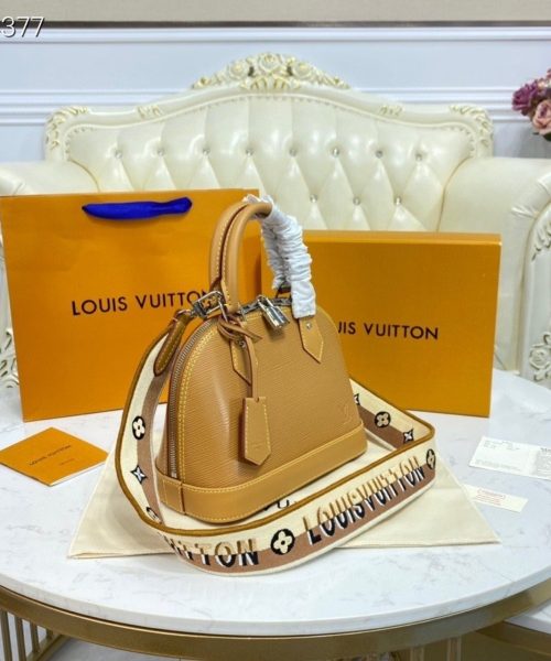 1:1 Replica Louis Vuitton LV Alma BB Epi Leather Unique Bag For Women M59358 -  9.3in/23.5cm
