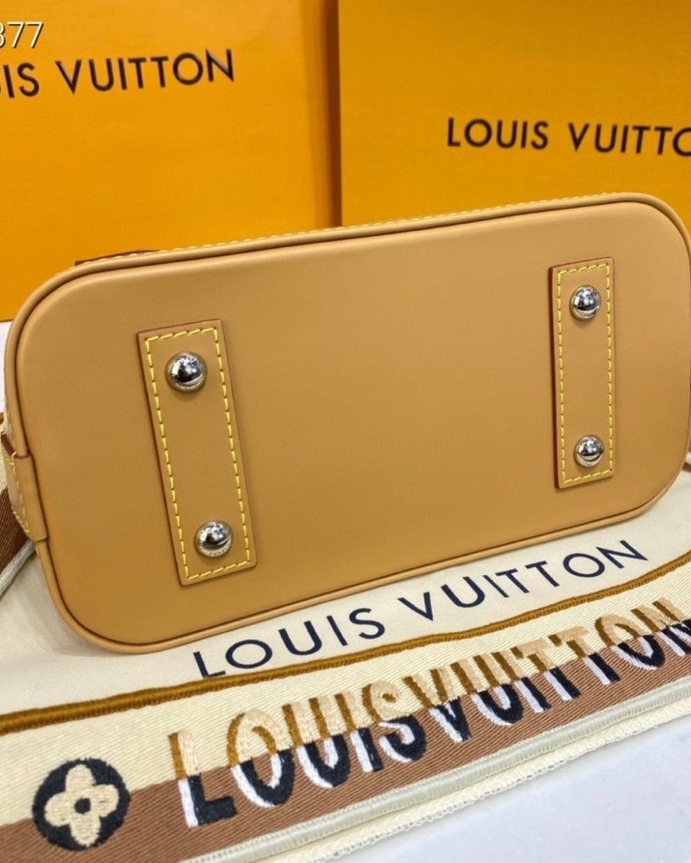 1:1 Replica Louis Vuitton LV Alma BB Epi Leather Unique Bag For Women M59358 -  9.3in/23.5cm