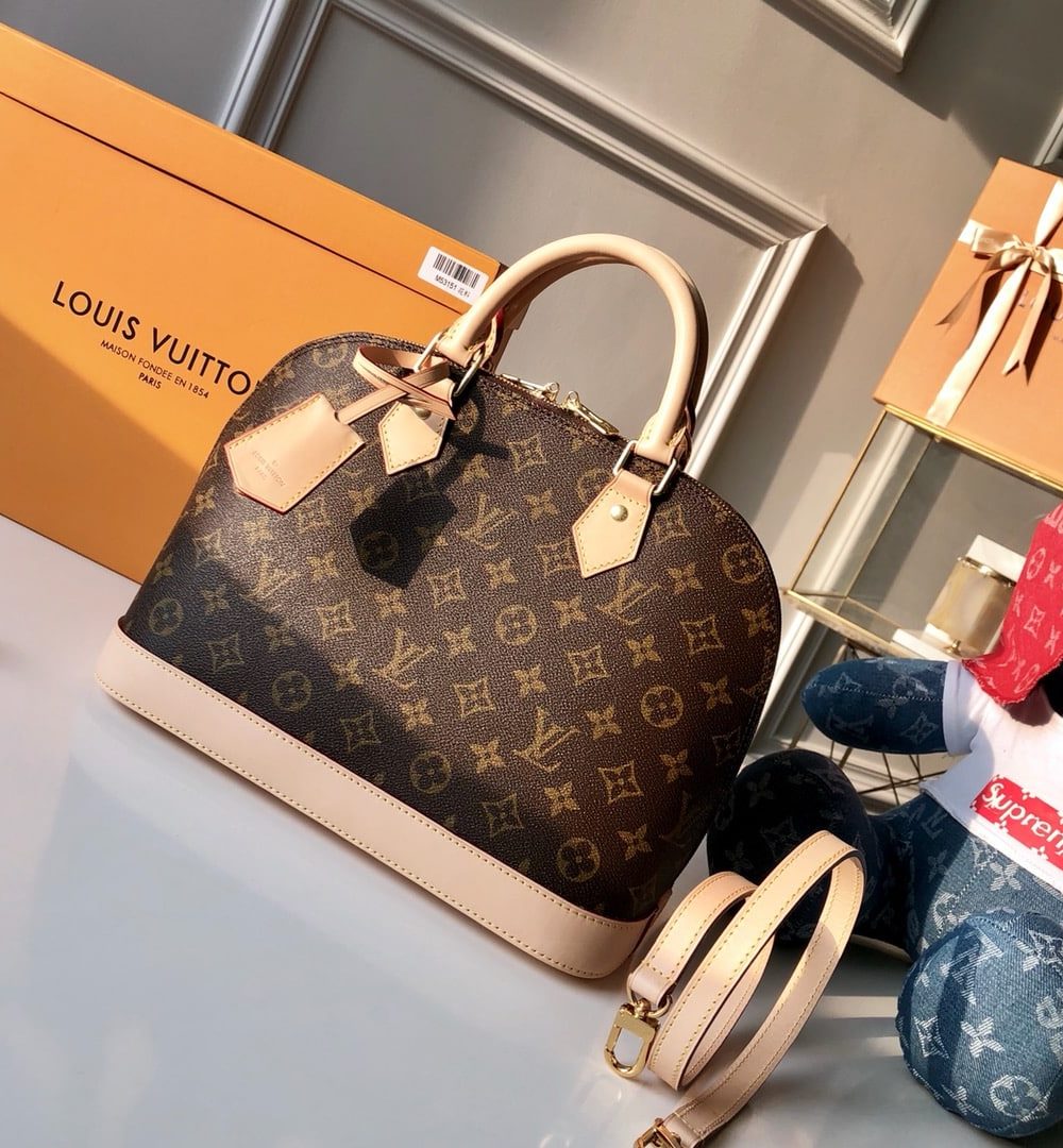 1:1 Replica Louis Vuitton LV Alma PM Monogram Canvas Exclusive Bag For Women M53151 - 12.6in/ 32cm