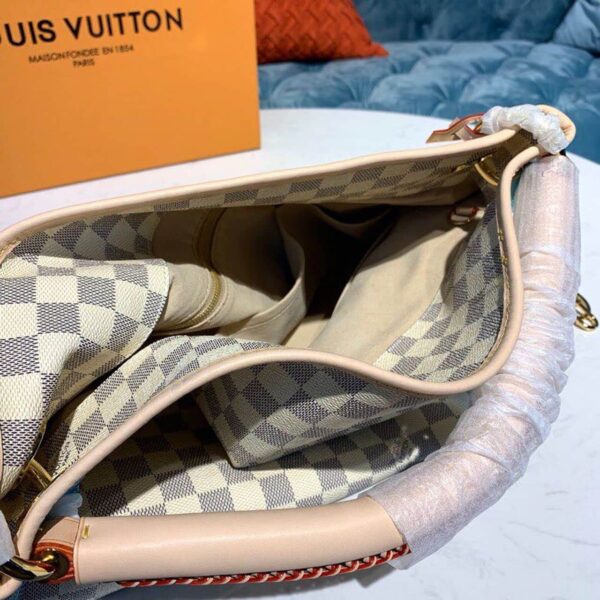 1:1 Replica Louis Vuitton LV Artsy MM Damier Azur Canvas Luxury Bag For Women N40253 - 16.1in/41cm