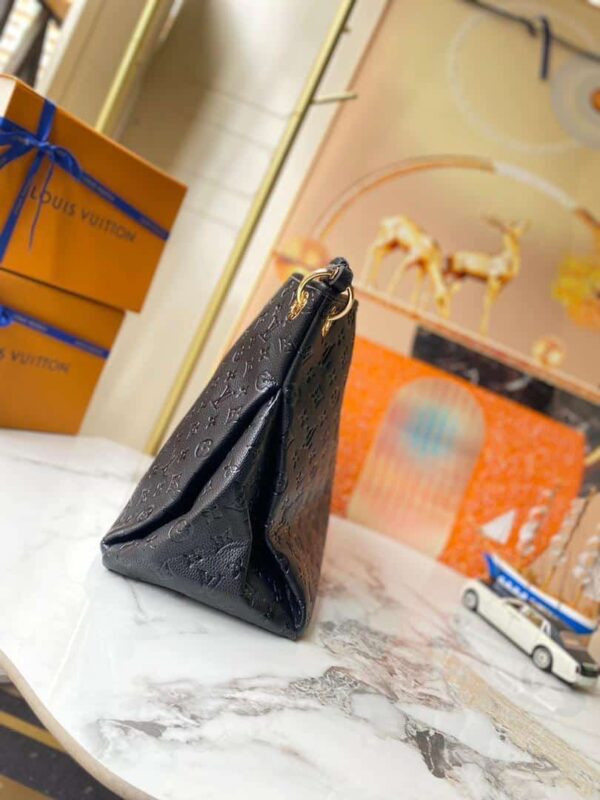 1:1 Replica Louis Vuitton LV Artsy MM Monogram Empreinte Black Luxury Bag For Women M41066 - 16.1in/41cm