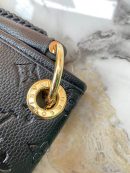 1:1 Replica Louis Vuitton LV Artsy MM Monogram Empreinte Black Luxury Bag For Women M41066 - 16.1in/41cm