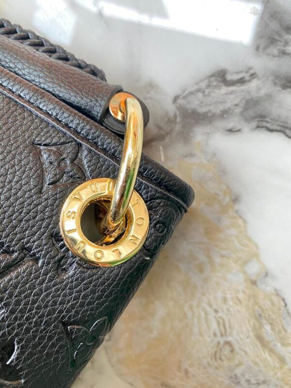 1:1 Replica Louis Vuitton LV Artsy MM Monogram Empreinte Black Luxury Bag For Women M41066 - 16.1in/41cm