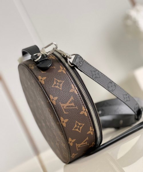 1:1 Replica Louis Vuitton LV Audio Case Brown Luxury Bag For Women M46273 - 7.9in/23cm