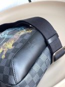 1:1 Replica Louis Vuitton LV Avenue Sling Bag Damier Graphite Unique Bag For Men N452877 - 12.2in/31cm