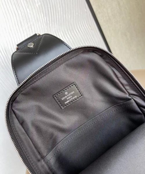 1:1 Replica Louis Vuitton LV Avenue Sling Bag Damier Graphite Unique Bag For Men N452877 - 12.2in/31cm