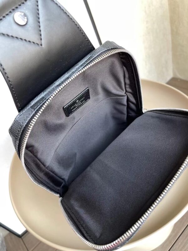 1:1 Replica Louis Vuitton LV Avenue Sling Bag Damier Graphite Unique Bag For Men N452877 - 12.2in/31cm