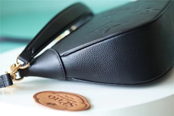 1:1 Replica Louis Vuitton LV Bagatelle Monogram Empreinte Leather Luxury Bag For Women M46002 - 22cm/8.7in