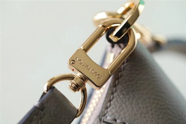 1:1 Replica Louis Vuitton LV Bagatelle Bicolor Monogram Empreinte Leather Luxury Bag For Women M46112 - 22cm/8.7in