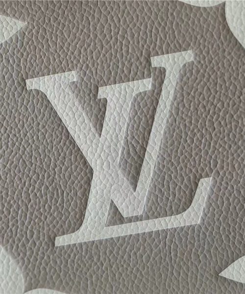 1:1 Replica Louis Vuitton LV Bagatelle Bicolor Monogram Empreinte Leather Luxury Bag For Women M46112 - 22cm/8.7in