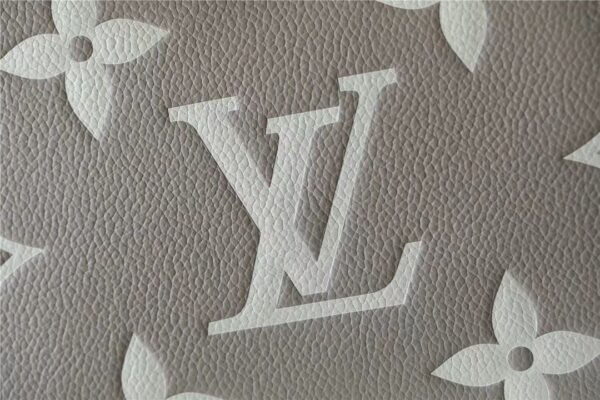1:1 Replica Louis Vuitton LV Bagatelle Bicolor Monogram Empreinte Leather Luxury Bag For Women M46112 - 22cm/8.7in