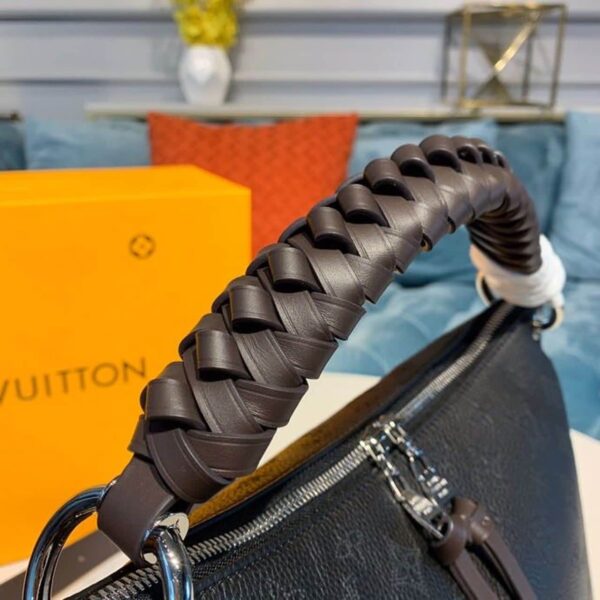 1:1 Replica Louis Vuitton LV Beaubourg Hobo MM Black Luxury Bag For Women M56073 - 12.6in/32cm