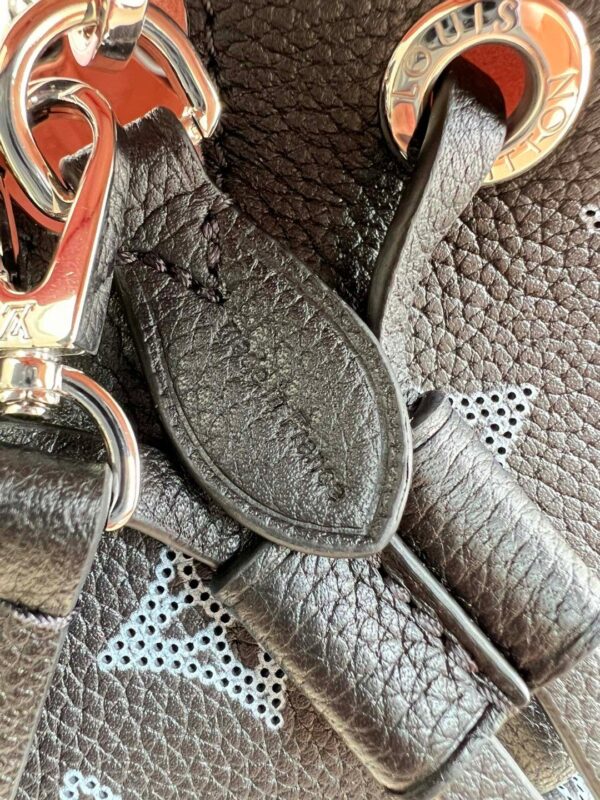 1:1 Replica Louis Vuitton LV Bella Mahina Bucket Bag Black Luxury Bag For Women M21096 - 8.7in/22cm