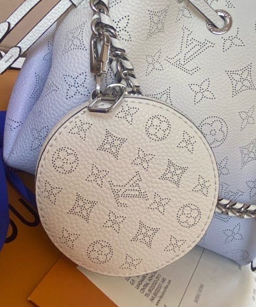 1:1 Replica Louis Vuitton LV Bella Bucket Bag Light Blue Luxury Bag For Women M57856 - 7.5in/19cm