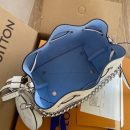 1:1 Replica Louis Vuitton LV Bella Bucket Bag Light Blue Luxury Bag For Women M57856 - 7.5in/19cm