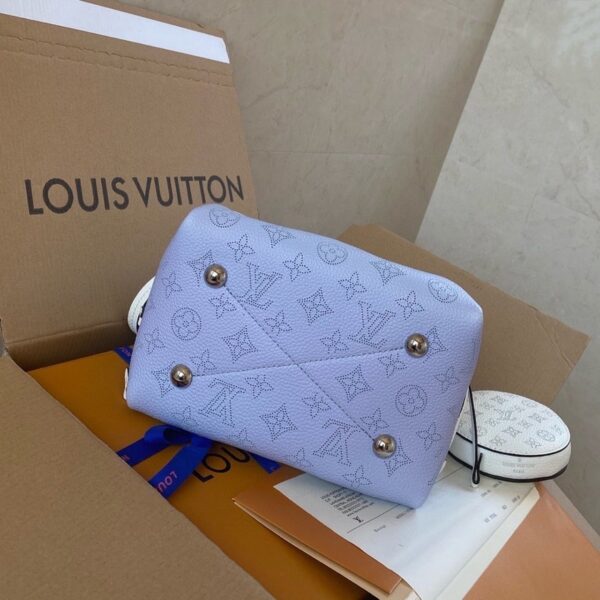 1:1 Replica Louis Vuitton LV Bella Bucket Bag Light Blue Luxury Bag For Women M57856 - 7.5in/19cm
