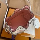 1:1 Replica Louis Vuitton LV Bella Mahina Bucket Bag Pink Luxury Bag For Women M57855 - 7.5in/19cm