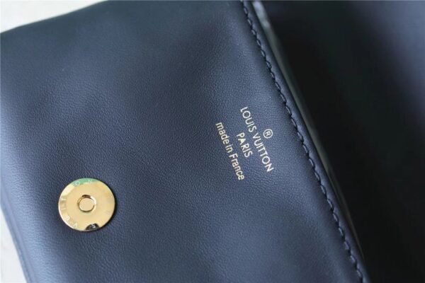1:1 Replica Louis Vuitton LV Coussin Monogram Black Luxury Bag For Women M81127 -  5.1in/13cm