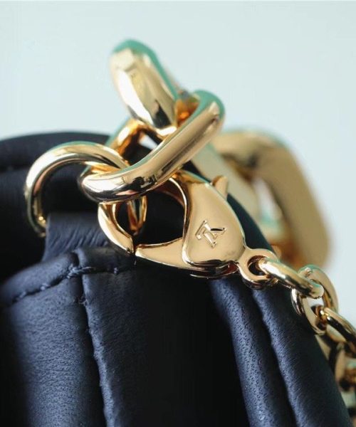 1:1 Replica Louis Vuitton LV Coussin Monogram Black Luxury Bag For Women M81127 -  5.1in/13cm