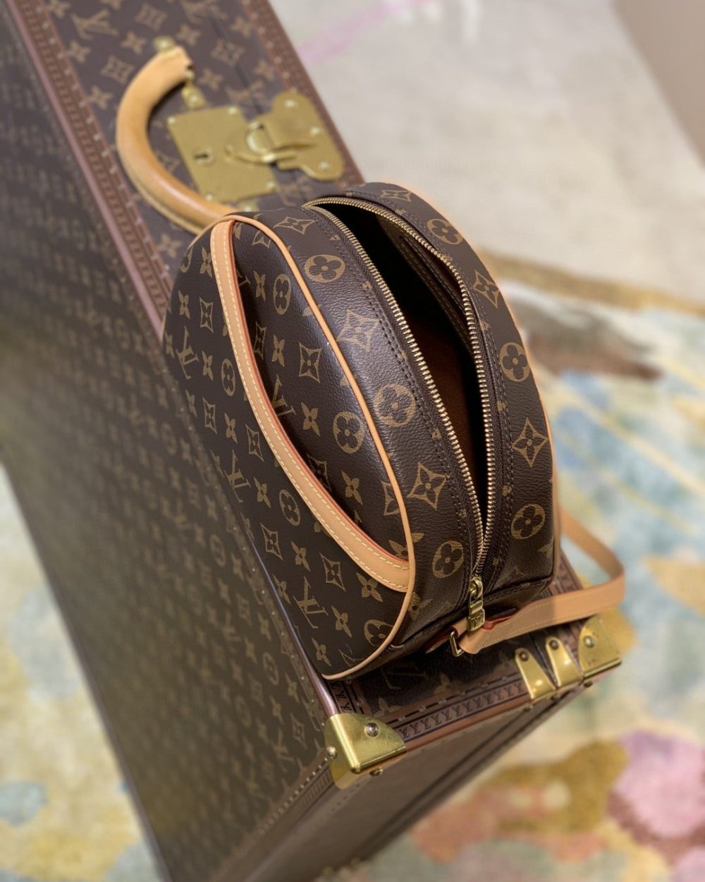 1:1 Replica Louis Vuitton LV Blois Monogram Canvas Luxury Bag For Women - 9.8in/25cm  M51221