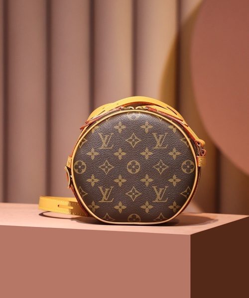 1:1 Replica Louis Vuitton LV Boite Chapeau Souple PM Monogram Luxury Bag For Women M45578 - 18cm / 7.1in