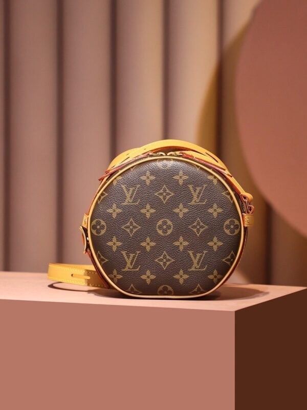 1:1 Replica Louis Vuitton LV Boite Chapeau Souple PM Monogram Luxury Bag For Women M45578 - 18cm / 7.1in
