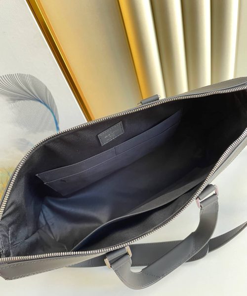 1:1 Replica Louis Vuitton LV Briefcase Explorer Monogram Eclipse Canvas Unique Bag For Men M40566 - 15.4in/39cm