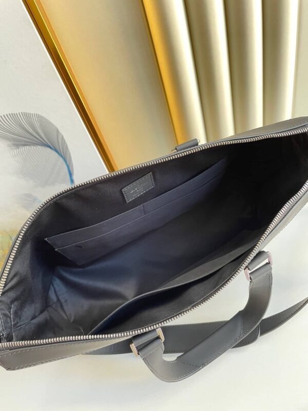 1:1 Replica Louis Vuitton LV Briefcase Explorer Monogram Eclipse Canvas Unique Bag For Men M40566 - 15.4in/39cm