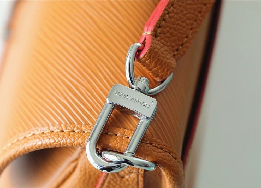 1:1 Replica Louis Vuitton LV Buci Epi Leather Brown Luxury Women Bag M59459