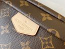1:1 Replica Louis Vuitton LV Bumbag Monogram Canvas Brown Luxury Bag For Women - 37cm
