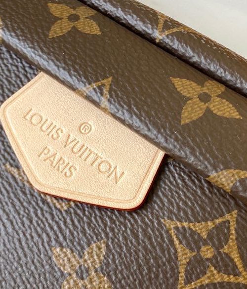 1:1 Replica Louis Vuitton LV Bumbag Monogram Canvas Brown Luxury Bag For Women - 37cm