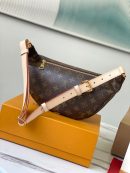 1:1 Replica Louis Vuitton LV Bumbag Monogram Canvas Brown Luxury Bag For Women - 37cm