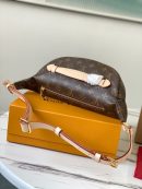 1:1 Replica Louis Vuitton LV Bumbag Monogram Canvas Brown Luxury Bag For Women - 37cm