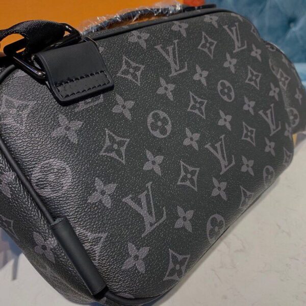 1:1 Replica Louis Vuitton LV Bumbag Monogram Eclipse Canvas Unique For Men M42906 - 11in/28cm