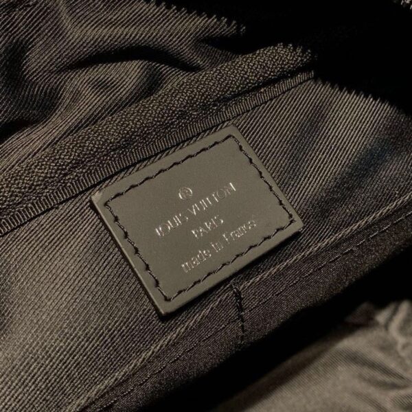 1:1 Replica Louis Vuitton LV Bumbag Monogram Eclipse Canvas Unique For Men M42906 - 11in/28cm