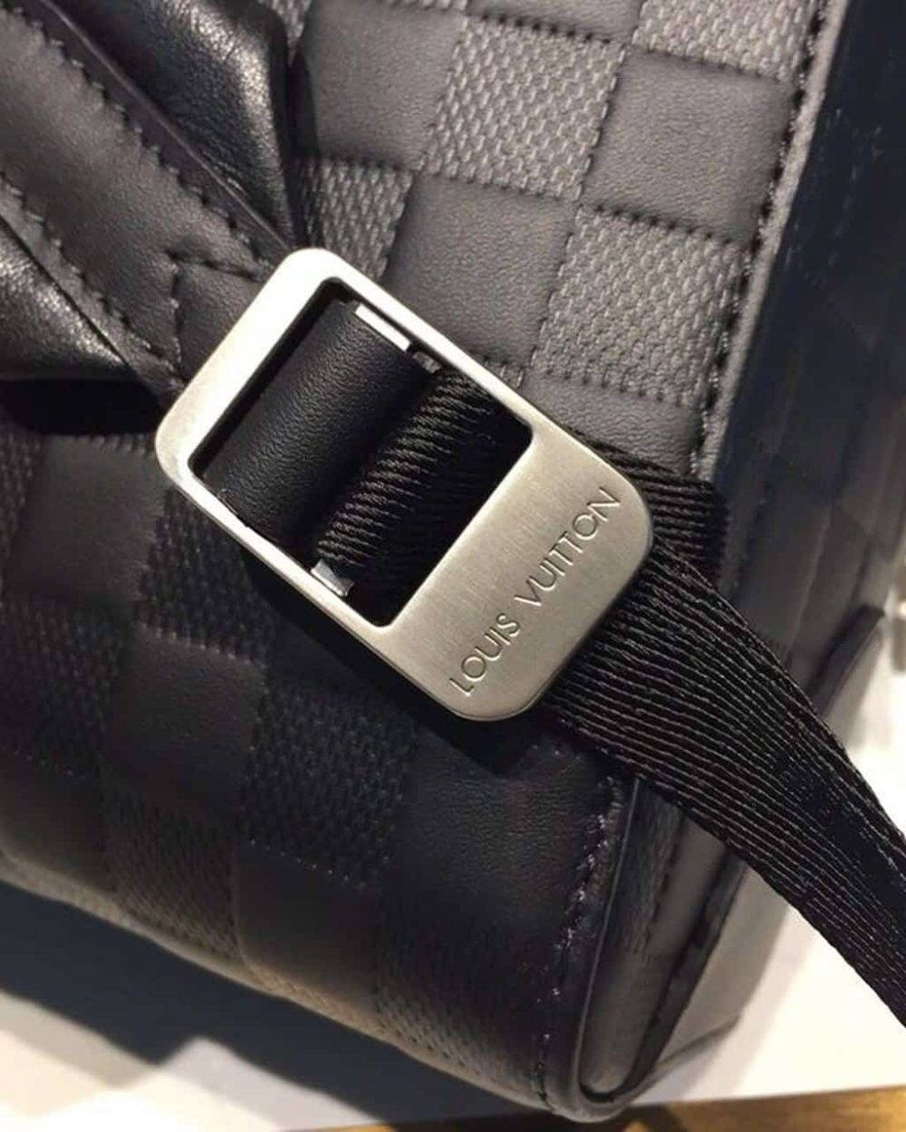 1:1 Replica Louis Vuitton LV Campus Backpack Damier InfiniUnique Bag For Men N40306 - 39cm