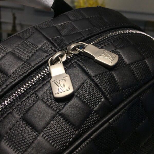 1:1 Replica Louis Vuitton LV Campus Backpack Damier InfiniUnique Bag For Men N40306 - 39cm
