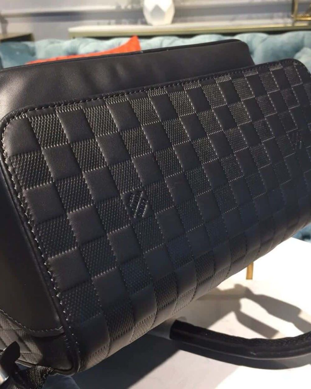 1:1 Replica Louis Vuitton LV Campus Backpack Damier InfiniUnique Bag For Men N40306 - 39cm