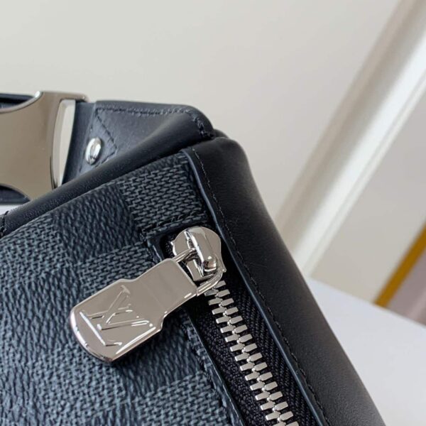 1:1 Replica Louis Vuitton LV Campus Bumbag Damier Graphite Canvas Unique Bag For Men N40362 - 10.2in