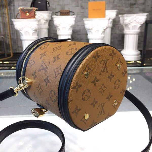1:1 Replica Louis Vuitton LV Cannes Monogram Reverse Canvas Luxury Bag For Women M43986 -  5.9in/15cm
