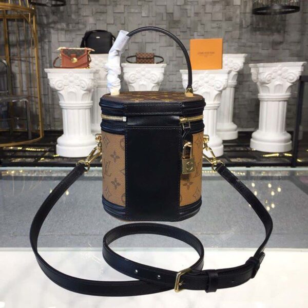1:1 Replica Louis Vuitton LV Cannes Monogram Reverse Canvas Luxury Bag For Women M43986 -  5.9in/15cm