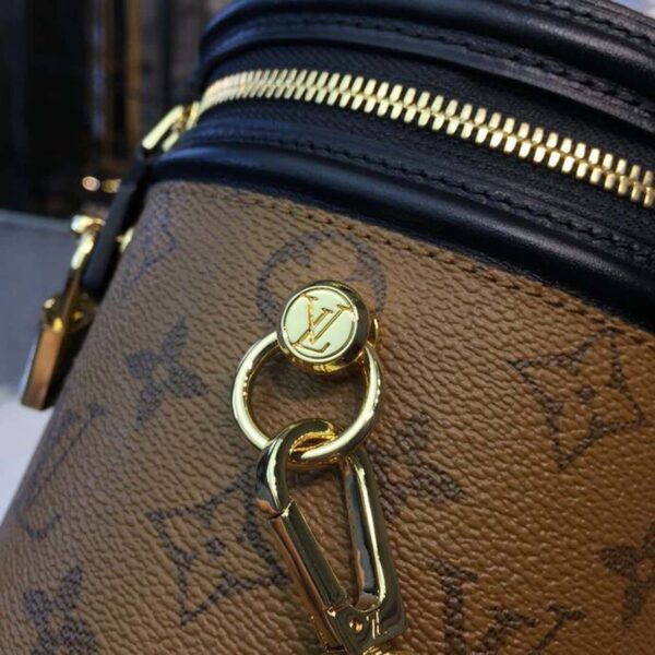 1:1 Replica Louis Vuitton LV Cannes Monogram Reverse Canvas Luxury Bag For Women M43986 -  5.9in/15cm