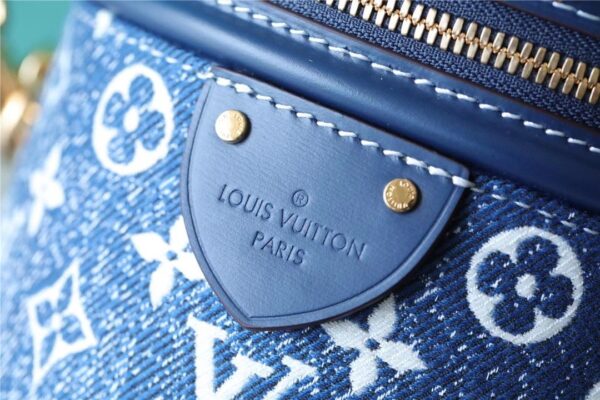 1:1 Replica Louis Vuitton LV Cannes Monogram Denim Luxury Bag For Women - 6.7in