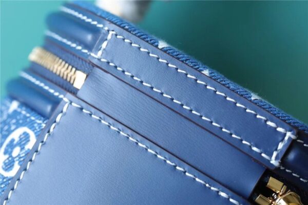1:1 Replica Louis Vuitton LV Cannes Monogram Denim Luxury Bag For Women - 6.7in