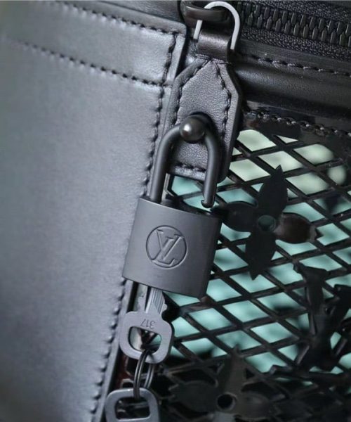 1:1 Replica Louis Vuitton LV Cannes Monogram Lace Black Luxury Bag For Women M20363 - 6.7in
