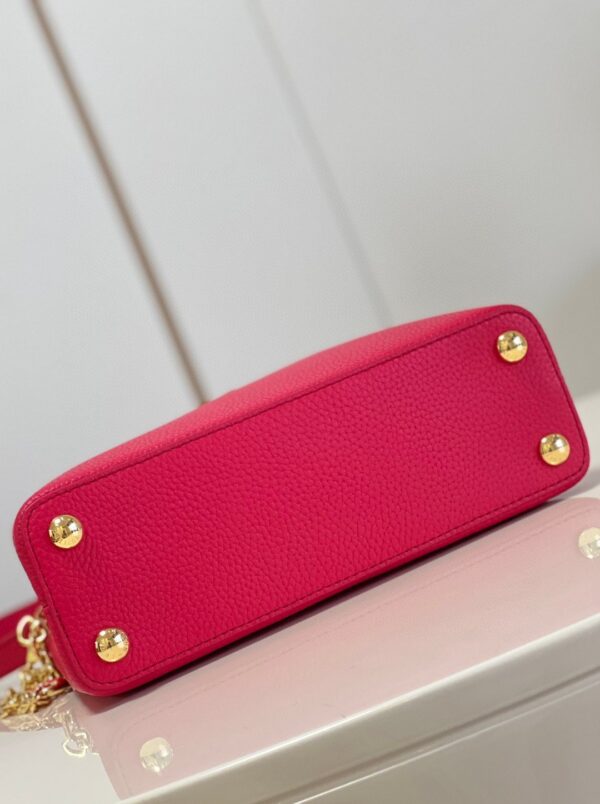 1:1 Replica Louis Vuitton LV Capucines BB Hot Pink Luxury Bag For Women - 10.6in