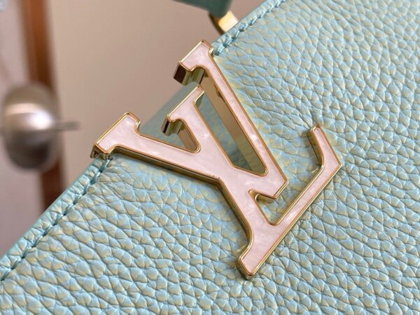 1:1 Replica Louis Vuitton LV Capucines BB Jade Green Luxury Bag For Women - 10.6in