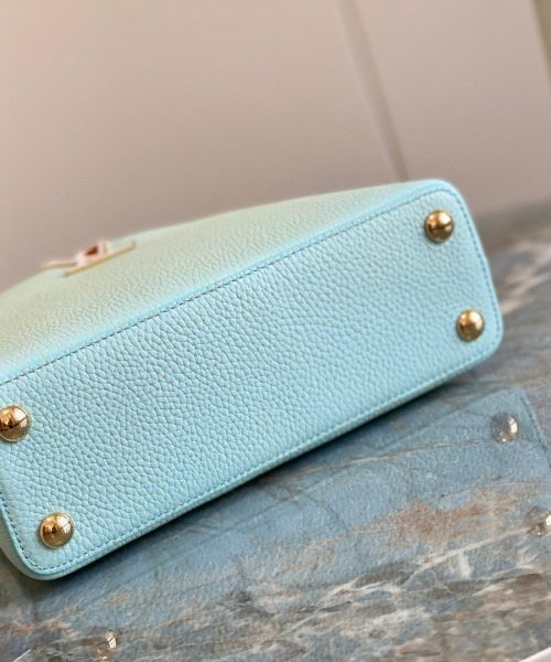 1:1 Replica Louis Vuitton LV Capucines BB Jade Green Luxury Bag For Women - 10.6in