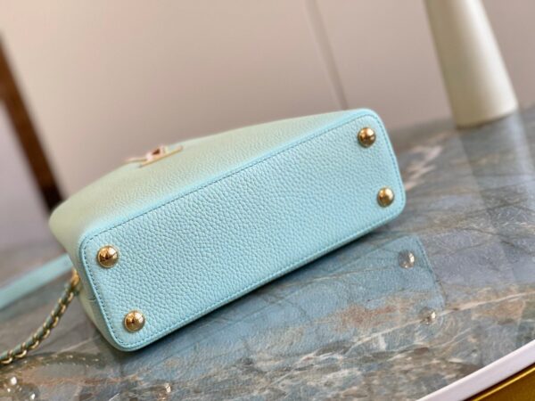1:1 Replica Louis Vuitton LV Capucines BB Jade Green Luxury Bag For Women - 10.6in