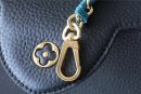 1:1 Replica Louis Vuitton LV Capucines BB Taurillon Black/Blue Luxury Bag For Women - 10.6in/27cm
